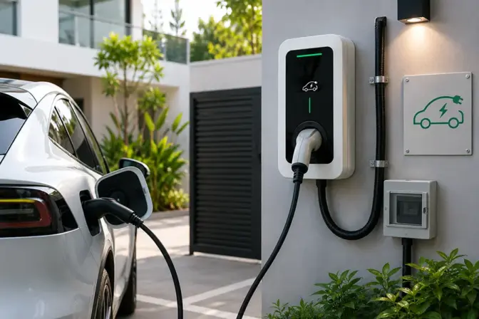 Electric Vehicle (EV) Charger Point