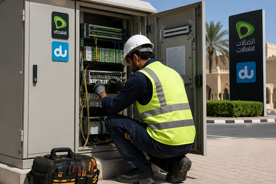 Etisalat and DU Cabinet Works