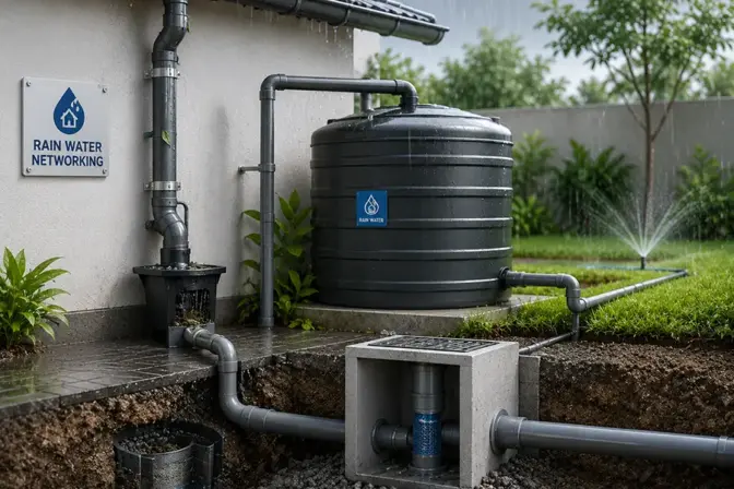 Rain Water Networking